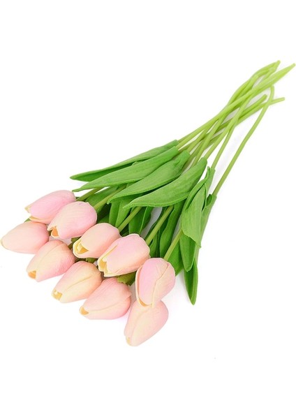 F04 10 Adet 5/10 Adet Laleler Yapay Çiçek Pu Gerçek Dokunmatik Lale Buketi Sahte Çiçek Ev Hediye Için Düğün Dekoratif Çiçekler 21 Renk Mevcut (Yurt Dışından)