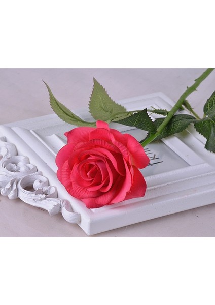 Uzunluk 43CM Dıy Gelin Yapay Çiçek Başları Gül Şakayık Ev Dekorasyon Aksesuarları Yaratıcı Düğün Yapay Çiçekler Ipek Çiçek (Yurt Dışından)
