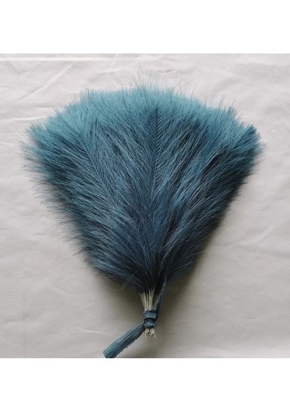 Mavi 42 cm 10 Adet 10/20 Adet Yapay Pampas Çim, Kabarık Sahte Pampas Çim Dekor Vazo Için Sahte Çiçekler Boho Parti Dekor, Iç Dekorasyon (Yurt Dışından)