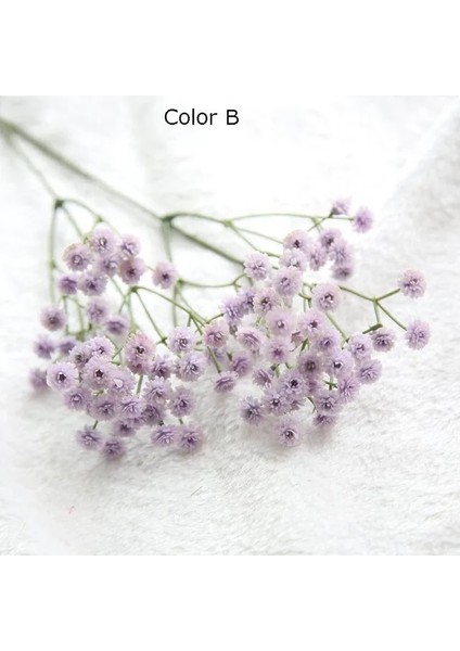 B 90 Kafaları Yapay Çiçekler Yanlış Bebeğin Nefesi Gypsophila Düğün Dekorasyon Doğum Günü Dıy Fotoğraf Sahne Çiçek Başları Şube (Yurt Dışından)