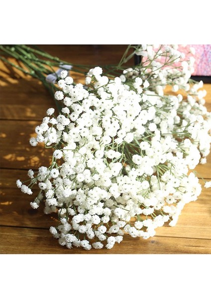B 90 Kafaları Yapay Çiçekler Yanlış Bebeğin Nefesi Gypsophila Düğün Dekorasyon Doğum Günü Dıy Fotoğraf Sahne Çiçek Başları Şube (Yurt Dışından) modelleri