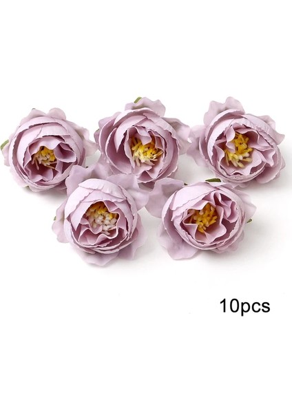 Stil 5 Toplu Yapay Çiçekler Kafa Düğün Ev Dekor Için Dıy Mor Çiçekler Dekorasyon Doğum Günü Partisi Noel Sonbahar Dekorasyon (Yurt Dışından)