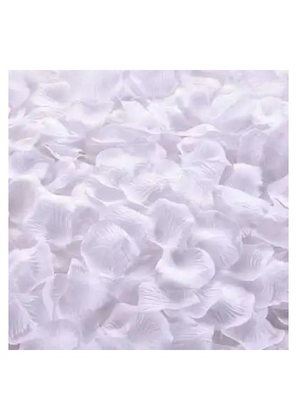 Beyaz 3000 Adet 1000/3000 Adet Renkli Yapay Gül Yaprakları Düğün Petalas Doğum Günü Ipek Çiçek Petal Aksesuarları Düğün Romantik Gül Dekor (Yurt Dışından)