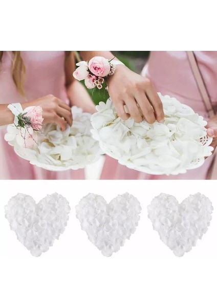 Pembe Beyaz 500 Adet 500/1000/3000 Adet Yapay Ipek Gül Yaprakları Romantik Gül Çiçek Yaprakları Sevgililer Günü Düğün Çiçek Dekorasyon Malzemeleri 70% (Yurt Dışından) fiyatları