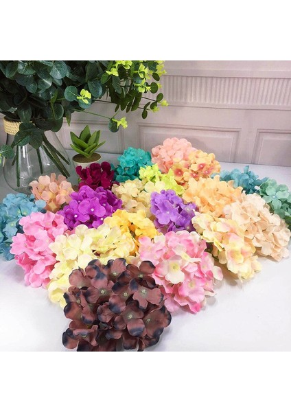 01 50 Adet/grup 16 cm Simülasyon Büyük Ortanca Çiçek Kafa Ipek Çiçek Düğün Dekorasyon Headdress Dıy Çiçek Duvar Aksesuarları (Yurt Dışından) modelleri