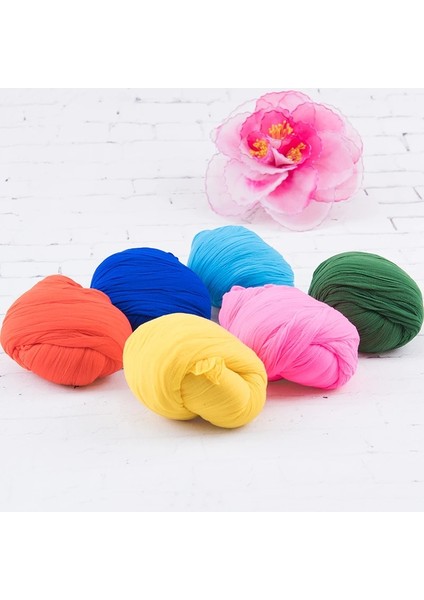 Resim Olarak 80-110 cm 5 Adet Çok Renkli Naylon Çorap Ronde Çiçek Malzemesi Çekme Çorap Malzemesi Aksesuar El Yapımı Düğün Ev Dıy Naylon Çiçek (Yurt Dışından) fırsatları