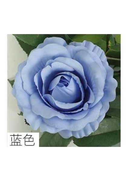 12CMROSE Elegantblue 13-15CM Yapay Ortanca Çiçek Kafa Düğün Doğum Günü Partisi Dekorasyon Için Dıy Çelenk Çiçek Duvar Fotoğrafçılığı Arka Plan (Yurt Dışından)