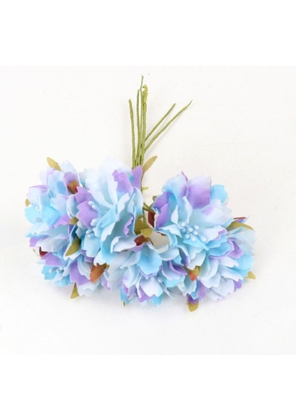 32 6 Adet/grup 3cm Ipek Krizantem Yapay Çiçekler Kafa Dıy Çelenk Hediye Kutusu Zanaat Sahte Çiçek Düğün Ev Partisi Dekorasyon Için (Yurt Dışından)