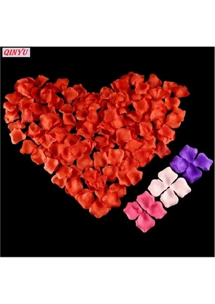 Koyu Mor 1000 Adet/grup 4.5*4.5 cm Ipek Gül Yaprakları Düğün Dekorasyon Için Romantik Yapay Gül Çiçek 20 Renkler Düğün Aksesuarları 7z (Yurt Dışından)