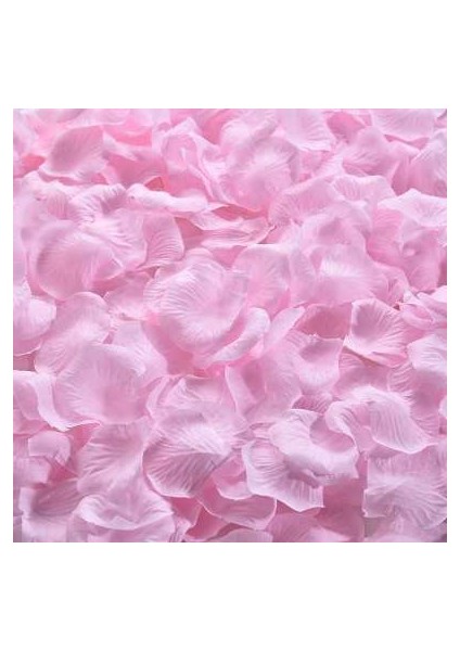Açık Pembe 1000 Adet Yapay Gül Yaprakları Düğün Aksesuarları Düğün Parti Dekorasyon Çiçek Yaprağı Simülasyon Ipek Kumaş Gül Yaprakları 5*5 cm 50% (Yurt Dışından)