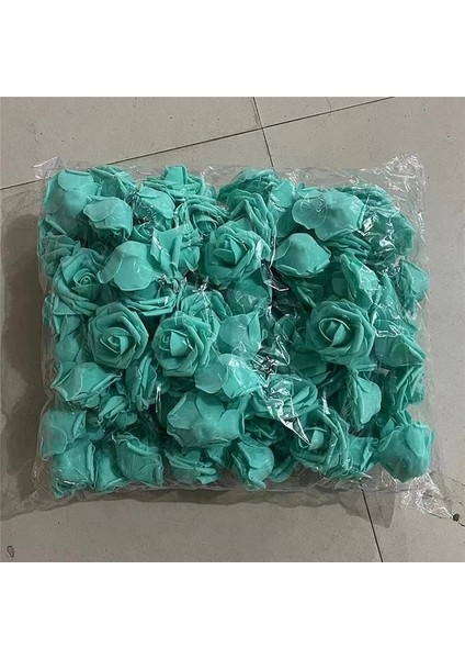 Yumurta Mavisi 10 20/30/50 Adet 8 cm Yapay Pe Köpük Gül Çiçek Başkanları Gelin Buketi Çiçek Düğün Parti Için Dekoratif Scrapbooking Dıy Çiçek (Yurt Dışından)