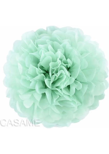 Beyaz 6 Inç 15 cm 5 Adet 4 6 8 10 12 Inç Doku Kağıt Pom Pom Poms Düğün Partisi Kağıt Ponpon Çiçek Düğün Dekorasyon Için Ponponlar Doğum Günü Bebek (Yurt Dışından)