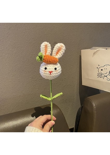 S14 Tığ Işi Çiçek Resim Olarak Domuz Tığ Çiçek Sevimli Yapay Çiçekler Kawaii El Örgü Buket Ev Yapımı Tığ Çiçek Dekor Dıy Öğretmenler Günü Hediyeleri 꽃다발 (Yurt Dışından)