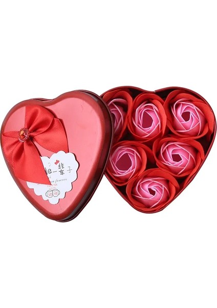 Kırmızı 3FLOWER1BEAR Yo Cho Yapay Çiçek 3/4/6 Adet Güller Ayı Sabun Çiçek Hediye Kutusu Sevgililer Günü Anneler Günü Düğün Yeni Yıl Eşi Için Hediye (Yurt Dışından)