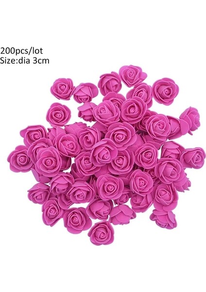 200 Adet 3 cm Gül Kırmızı Polistiren Strafor Köpük Topu Gül Ayı Beyaz Kalp Zanaat Dıy Ev Partisi Dekorasyon Düğün Doğum Günü Noel Partisi Hediyesi Için (Yurt Dışından)
