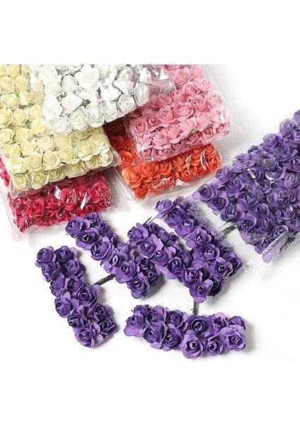 Pembe 36 Adet Yapay Gül Buketi Kağıt Sahte Çiçekler Ev Deco Düğün Dekorasyon Noel Dekorasyon 2023 Dıy Gelin Çelenk El Sanatları (Yurt Dışından) indirimleri