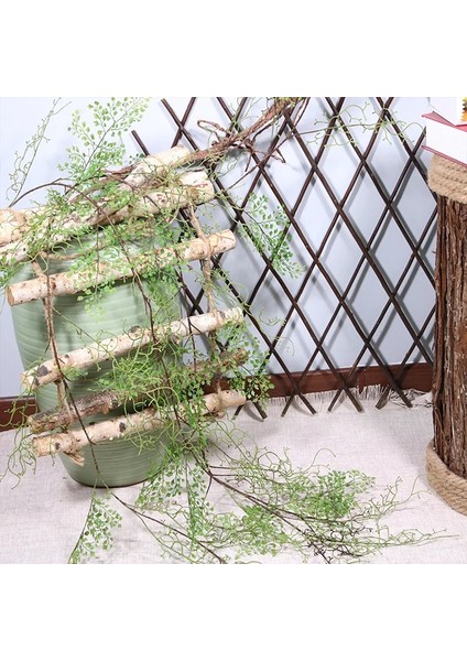 Beyaz 100 cm 120 cm Yapay Bitkiler Ağaç Asma Çiçek Rattan Düğün Ev Asılı Asma Mikro Peyzaj Bahçe Yeşil Çim Duvar Aksesuarları (Yurt Dışından) modelleri
