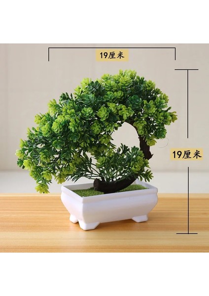 Gül Tarzı Yenı Yapay Bitkiler Bonsai Küçük Ağaç Saksı Bitkileri Ev Dekorasyon Otel Bahçe Dekor Için Sahte Çiçekler Saksı Süsler (Yurt Dışından)