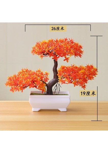 Gül Tarzı Yenı Yapay Bitkiler Bonsai Küçük Ağaç Saksı Bitkileri Ev Dekorasyon Otel Bahçe Dekor Için Sahte Çiçekler Saksı Süsler (Yurt Dışından)