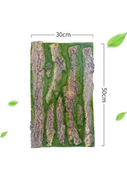 30X50 cm Dıy Duvar Dekorasyonu Yeşil Bitki Kabuğu Yapay Kabuk Kapalı Boru Dekorasyon Malzemesi Yapay Yosun Su Borusu Ayağı Kapağı (Yurt Dışından) fiyatları