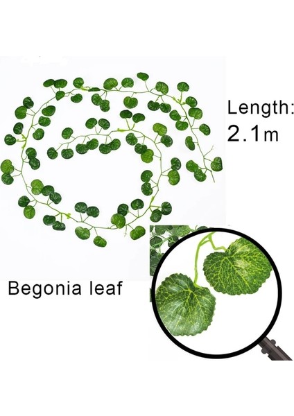 Ld 90 cm Yapay Asma Bitkiler Asılı Sarmaşık Yeşil Yapraklar Çelenk Turp Yosun Üzüm Sahte Çiçekler Ev Bahçe Duvar Parti Dekorasyon (Yurt Dışından) fiyatları