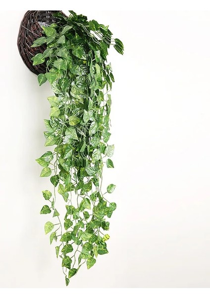 Ld 90 cm Yapay Asma Bitkiler Asılı Sarmaşık Yeşil Yapraklar Çelenk Turp Yosun Üzüm Sahte Çiçekler Ev Bahçe Duvar Parti Dekorasyon (Yurt Dışından) modelleri