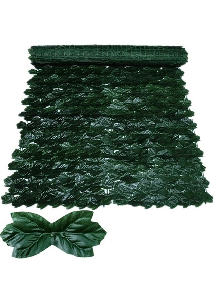 Koyu Akçaağaç Yaprağı 50X100 cm Yapay Sarmaşık Çit Açık Bahçe Yeşillik Gizlilik Çitler Paneller Yapraklar Çit Bahçe ve Bahçe Dekorları Arka Bahçe Çit Süslemeleri (Yurt Dışından)