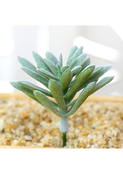 Stil 12 Yeşil Akın Yapay Succulents Bitkiler Ev Bahçe Dekorasyon Çiçek Aranjmanı Banyo Aksesuarları Planta Yapay (Yurt Dışından)