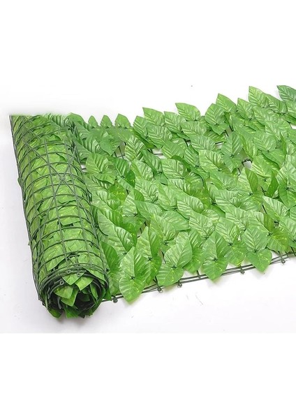 Yeşil Ananas Yaprağı 100X50 cm Bahçe Tesisi Çit Yapay Sahte Yeşil Yaprak Gizlilik Ekranı Panelleri Rattan Açık Çit Bahçe Ev Decora Vines (Yurt Dışından)