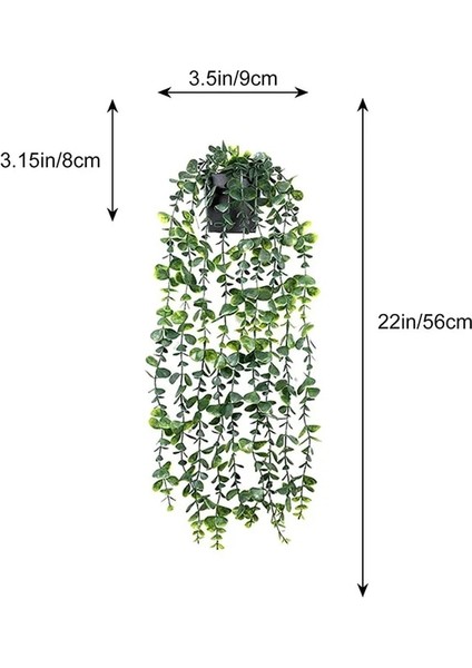 H 90 cm Yapay Bitki Asma Ev Dekorasyon Asılı Plastik Yaprak Çim Çelenk Açık Düğün Parti Süslemeleri Sahte Rattan Ivy (Yurt Dışından) fiyatları