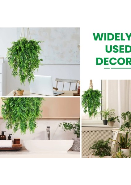 H 90 cm Yapay Bitki Asma Ev Dekorasyon Asılı Plastik Yaprak Çim Çelenk Açık Düğün Parti Süslemeleri Sahte Rattan Ivy (Yurt Dışından) fırsatları