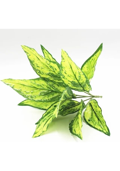 4 Brezilya Sarı Suni Çim Yeşil Begonia Bitkiler Ev Dekorasyonu Için, Plantas Artificiales Para Decoracion Bonsai Için Sahte Plastik Bitkiler (Yurt Dışından)