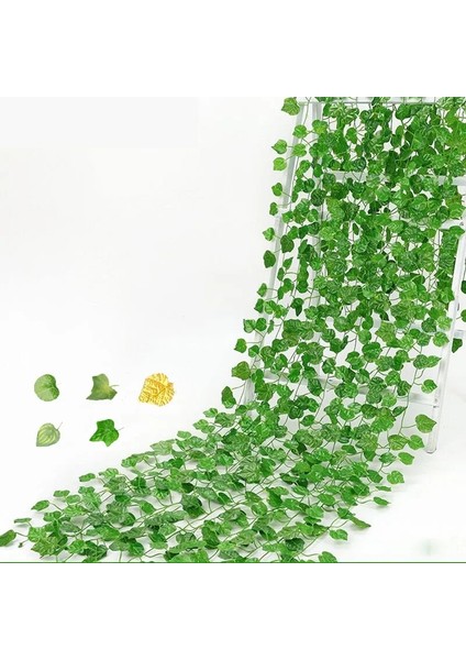 6 Saat Içinde Gönder Yapay Bitkiler Ev Dekorasyonu Sahte Çelenk Yaprakları Yeşil Ipek Sarmaşık Asılı Sarmaşıklar Dıy Düğün Parti Odası Bahçe Dekorasyon Için (Yurt Dışından) fiyatları