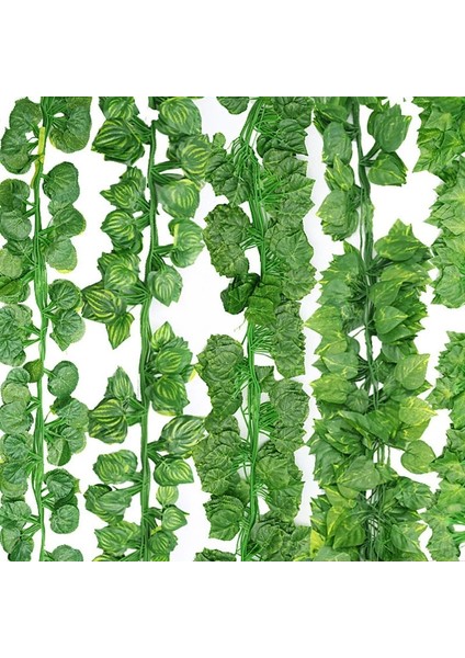 6 Saat Içinde Gönder Yapay Bitkiler Ev Dekorasyonu Sahte Çelenk Yaprakları Yeşil Ipek Sarmaşık Asılı Sarmaşıklar Dıy Düğün Parti Odası Bahçe Dekorasyon Için (Yurt Dışından) fırsatları