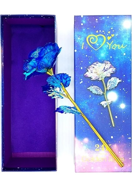 029 2022 LED Büyülü Galaxy Gül Ebedi 24 K Altın Folyo Çiçek Noel Sevgililer Günü Hediyesi Için Kubbede Peri Dize Işıkları ile (Yurt Dışından) fırsatları