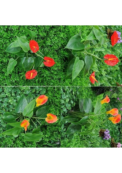 Tatlı Patates L Dıy Yapay Plastik Çim Yaprakları Çiçekler Flores Bitkiler Ev Mağaza Bahçe Hayal Duvar Dekorasyonu Için Sahte Bitkiler (Yurt Dışından)