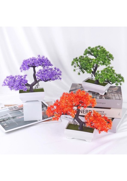 Stil 2 Yapay Bitki Yapay Çiçek Ev Dekor Bonsai Ağacı Saksı Bitki Ev Odası Bahçe Dekorasyon Için Sahte Çiçek Saksı Süs (Yurt Dışından) fırsatları