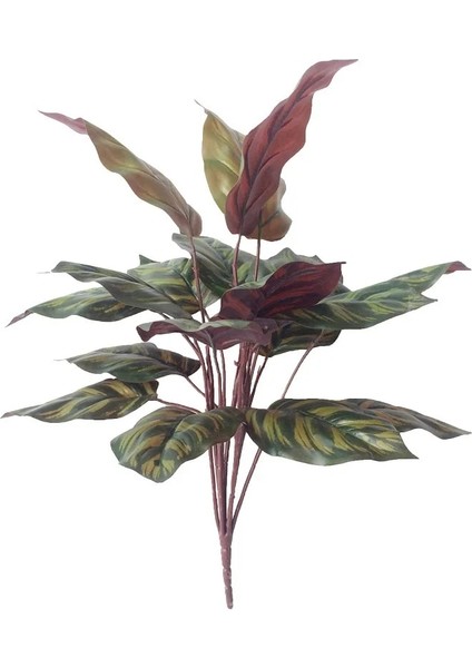 30 Yaprak 25 cm Yeşil Yapay Plastik Bitki Monstera Dökmeyen Sahte Küçük Ağaç Ev Oturma Odası Balkon Bahçe Otel Duvarı Tropikal Yeşil Dekorasyon (Yurt Dışından) fiyatları