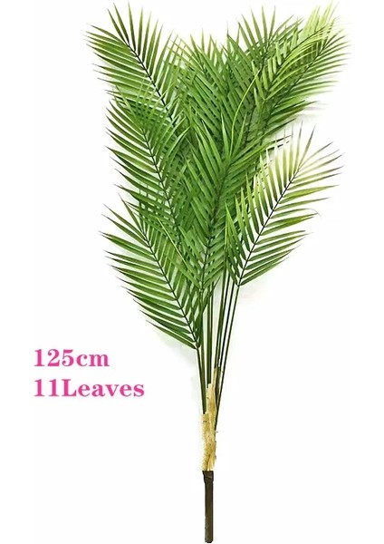 80 cm 5 Yaprak 70-125 cm Yapay Büyük Nadir Palmiye Ağacı Yeşil Gerçekçi Tropikal Bitkiler Kapalı Plastik Sahte Ağaç Ev Otel Noel Dekor (Yurt Dışından) fiyatları