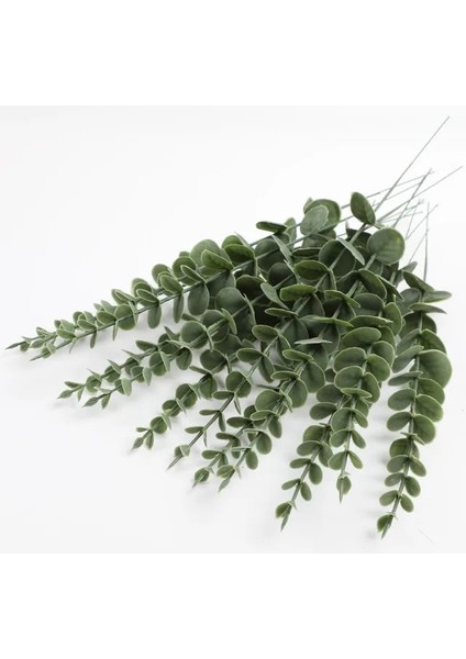 Mgreen 38 cm 6 Adet 6/12/24 Adet Okaliptüs Kaynaklanıyor Yapay Bitkiler Okaliptüs Bitkiler Noel Ev Dekor Için Sahte Çiçekler Bahçe Çelenkler Dekorasyon (Yurt Dışından)