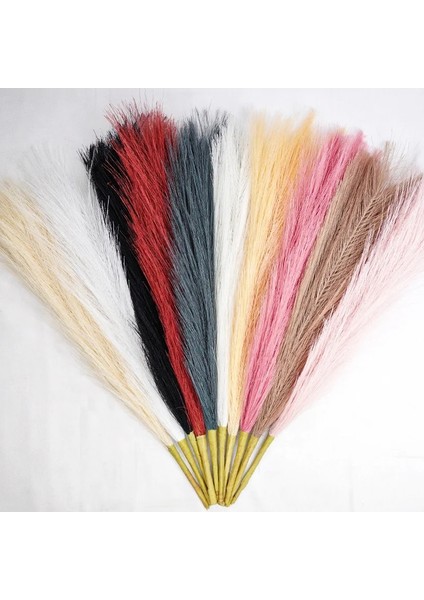 A3 45 cm Yapay Kamış Pampas Çim Buket Düğün Tatil Parti Oturma Odası Balkon Ev Dekorasyon Yüksek Kaliteli Sahte Çiçek (Yurt Dışından) modelleri