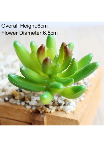 Hong Xin Bei Hua 39 Stilleri Yeşil Yapay Succulents Bitkiler Ev Bahçe Düğün Doğum Günü Partisi Noel Cadılar Bayramı Dekorasyon Sahte Bitkiler Bonsai (Yurt Dışından)