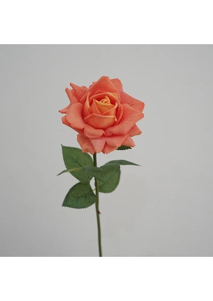 Pembe Simülasyon Austin Gül Çiçek Hissediyorum Nemlendirici Tek Kapalı Masa Dekorasyon Zemin Sahne Düğün Sahte Buket Ev Kaynağı (Yurt Dışından) indirimleri