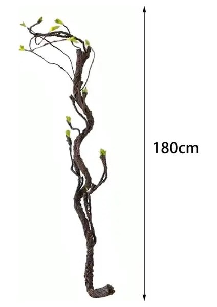 Büyük Vida 180 cm 100/140/180 cm Güzel Dekoratif Yapay Ağaçlar Asma Uzun Yumuşak Plastik Kurutulmuş Ağaç Dalı Bitki Düğün Ev Ev Için (Yurt Dışından) fiyatları