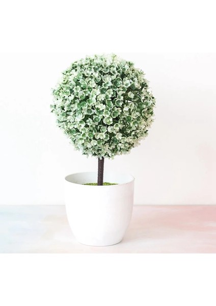 Yunsong Yeşil Yapay Bitkiler Bonsai Ev Çam Çiçeği Masaüstü Süsler Yaratıcı Küresel Bitki Aksesuarları Yatak Odası Dekoru Sahte Bitkiler (Yurt Dışından) fırsatları