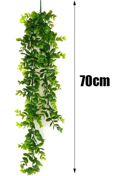 H Asılı Yapay Bitkiler Farsça Fern Yaprakları Sarmaşıklar Ev Bahçe Odası Dekor Sahte Bitki Yaprak Düğün Parti Duvar Balkon Dekorasyon (Yurt Dışından)
