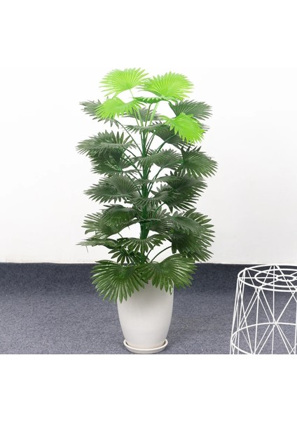 80CM 30 Yaprak 90CM Tropikal Palmiye Ağacı Büyük Yapay Bitkiler Sahte Monstera Ipek Palmiye Yaprakları Ev Bahçe Dekoru Için Saksısız Büyük Hindistan Cevizi Ağacı (Yurt Dışından) indirimleri