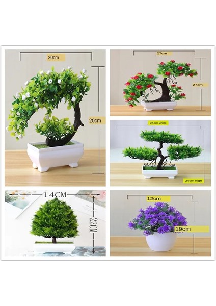 Xiangsiboluo Menekşe Yapay Bitkiler Dıy Basit Bonsai Küçük Ağaç Sahte Bitkiler Sahte Çiçekler Saksı Süsler Banyo Ev Dekor Otel Bahçe Dekor (Yurt Dışından) fiyatları