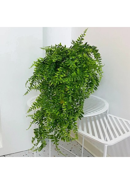 C 90CM Yapay Bitki Asma Farsça Yaprak Ev Bahçe Dekorasyonu Asılı Sahte Bitki Çiçek Sarmaşık Rattan Çelenk Düğün Parti Dekor (Yurt Dışından)