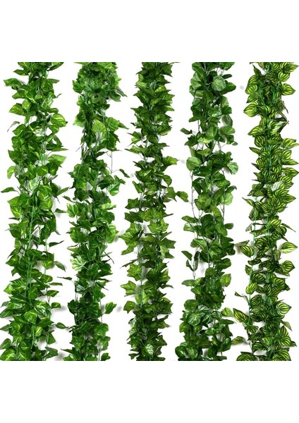 1 Adet Gül Yaprakları C Yapay Gül Yaprakları Sarmaşıklar Yeşil Sarmaşık Düğün Kemer Dekorasyon Sahte Çiçek Rattan Yapay Bitki Çelenk Ev Bahçe Dekor Için (Yurt Dışından)